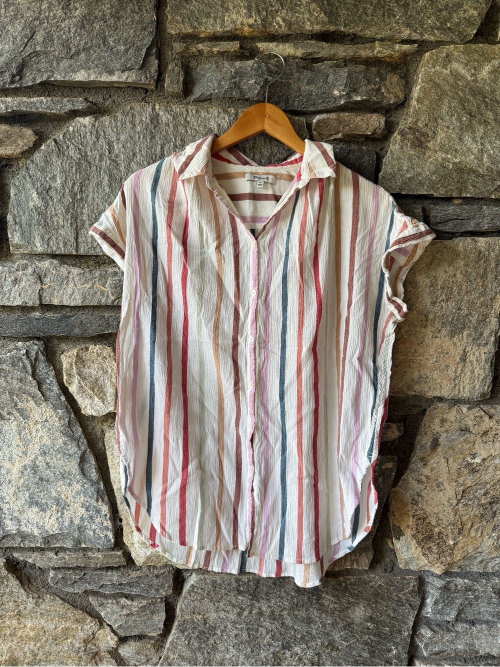 Madewell gauze blouse
